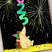 2025年空白の年初のグリーティングカード シーズンカード