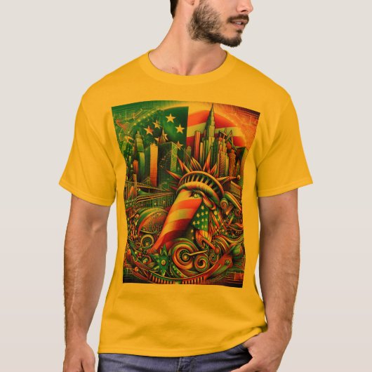 2025年米国で最もバイラルなTシャツデザイン" Tシャツ (正面)