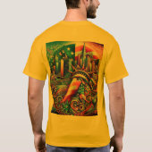 2025年米国で最もバイラルなTシャツデザイン" Tシャツ (裏面)
