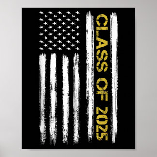 2025年米国愛国旗の上級卒業生 ポスター