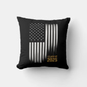 2025年米国旗の上級卒業のクラス クッション (正面)