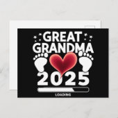 2025年素晴らしの妊娠発表 ポストカード (正面/裏面)