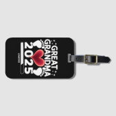 2025年素晴らしの妊娠発表 ラゲッジタグ (正面横)