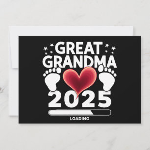 2025年素晴らしの妊娠発表 招待状