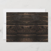 2025年素朴の卒業写真の発表 招待状 (裏面)