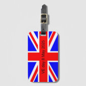 2025年統一された王国VE日の国旗 ラゲッジタグ (正面縦)