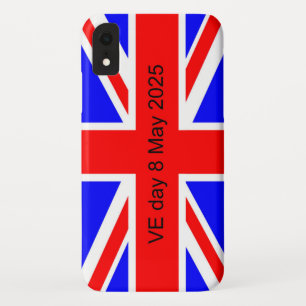 2025年統一された王国VE日の国旗 iPhone XRケース