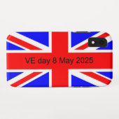 2025年統一された王国VE日の国旗 Case-Mate iPhoneケース (裏面(横))