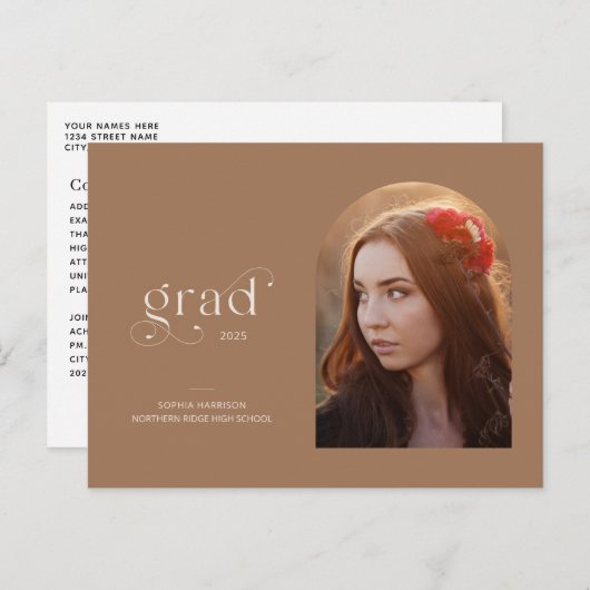 2025年自然卒業 ポストカード (正面/裏面)