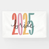 2025年花嫁結婚の告知結婚 横断幕 (横)