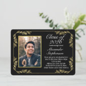 2025年華美縁ど卒業フォーマル写真 招待状 (スタンド正面)