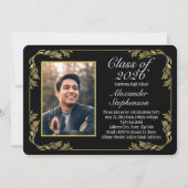 2025年華美縁ど卒業フォーマル写真 招待状 (正面)