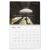 2025年蒸気・ディーゼル列車のカレンダー カレンダー (2月 2026)