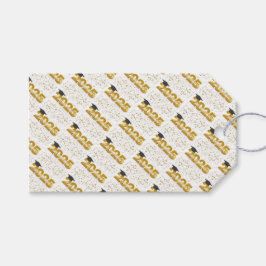 2025年記念の卒業式パターン ギフトタグ