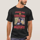 2025年誇りを持ったクラスのパパの親 Tシャツ (正面)