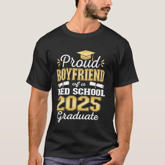 2025年誇りを持ったクラスの中学生ボーイフレンド Tシャツ (正面)