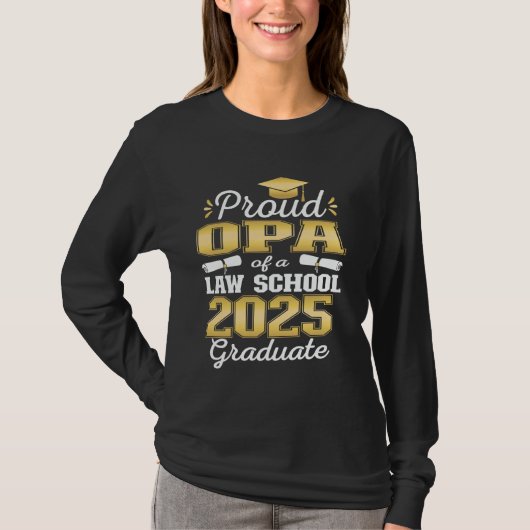 2025年誇りを持ったクラス法科大学院OPA Tシャツ (正面)