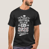 2025年誇りを持ったシニア野球のグラーの義理の兄 Tシャツ (正面)