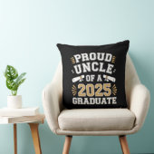 2025年誇りを持った卒卒業のクラスの叔父 クッション (椅子)