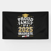 2025年誇りを持った卒卒業の家族 横断幕 (横)