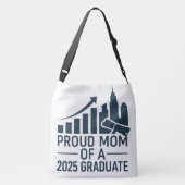 2025年誇りを持った卒業のお母さん | ビジネス管理者 クロスボディバッグ (裏面)