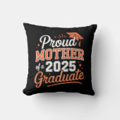 2025年誇りを持った卒業のお母さん – 卒業ギフト クッション (正面)