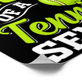 2025年誇りを持った卒業のテニスのシニアClのママ ポスター (角)