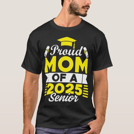 2025年誇りを持った卒業の母 Tシャツ (正面)