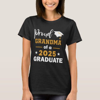 2025年誇りを持った卒業クラスのおばあちゃん Tシャツ