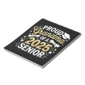 2025年誇りを持った卒業ゴールデンのおばあちゃん ノートパッド (回転)