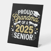 2025年誇りを持った卒業ゴールデンのおばあちゃん 台座サイン (正面)