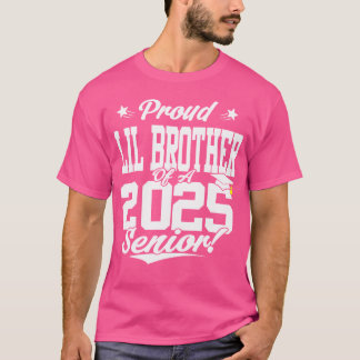 2025年誇りを持った卒業バスケットのLil Brother Tシャツ