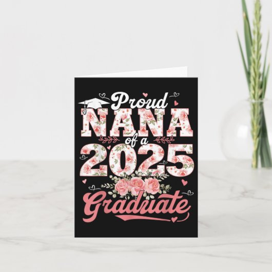 2025年誇りを持った卒業フロアのNana カード (正面)