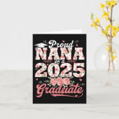 2025年誇りを持った卒業フロアのNana カード (黄色い花)