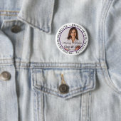 2025年誇りを持った卒業写真モダンの内容 缶バッジ (インサイチュ)