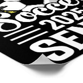 2025年誇りを持った卒業生のサッカー上級部員の弟 ポスター (角)