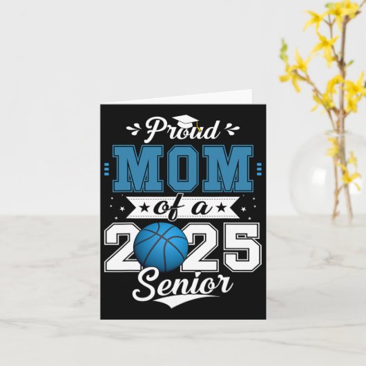 2025年誇りを持った卒業生の母1 カード (黄色い花)