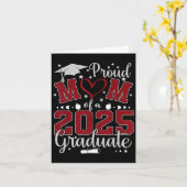 2025年誇りを持った卒業生の母Clシニア卒業 カード (黄色い花)