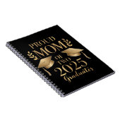 2025年誇りを持った卒業生2人の母が双子を卒業 ノートブック (右側)