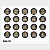 2025年誇りを持った卒業生2名のうちNanny 2025年クラス ラウンドシール (シート)