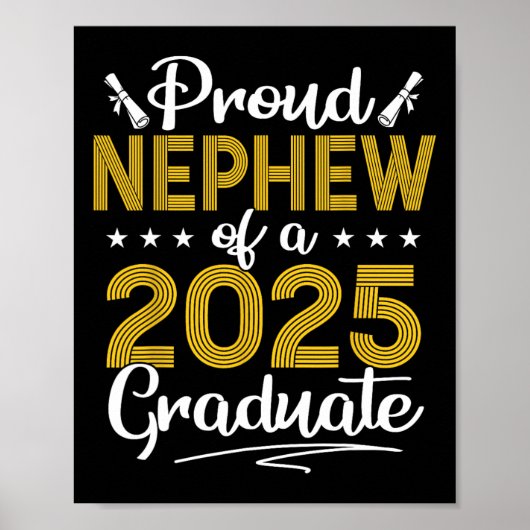 2025年誇りを持った卒業1年生のクラスの甥 ポスター (正面)