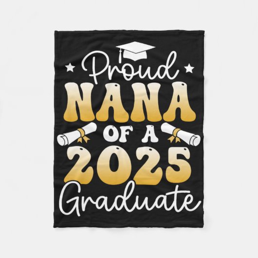 2025年誇りを持った卒業AクラスのNana フリースブランケット (正面)