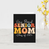 2025年誇りを持った卒業GroovyのシニアママCl カード (黄色い花)