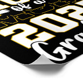 2025年誇りを持った卒業M級の女子ママ ポスター (角)