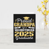 2025年誇りを持った博士課程25年卒業 カード (黄色い花)