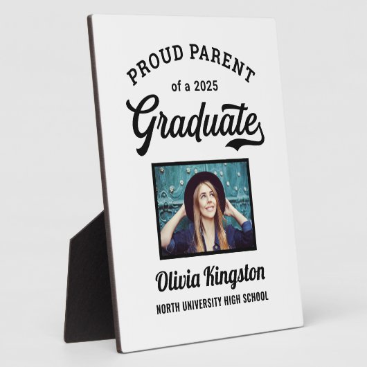 2025年誇りを持った大学院白人写真科のカスタム親 フォトプラーク (側面)