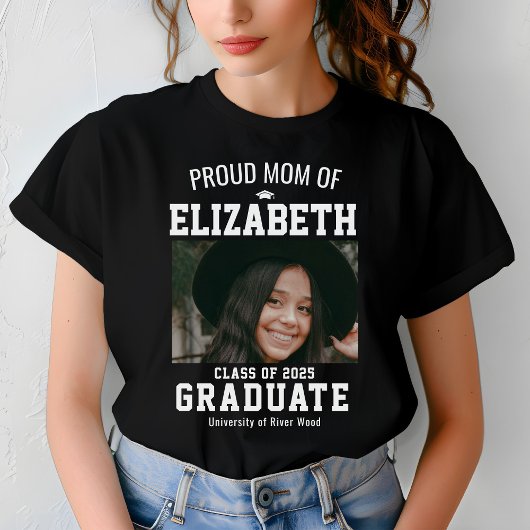 2025年誇りを持った大学院親カスタム Tシャツ