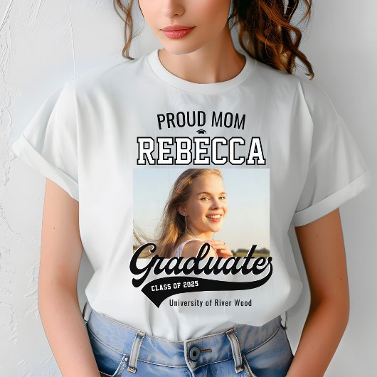2025年誇りを持った大学院親カスタム Tシャツ