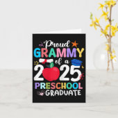 2025年誇りを持った幼稚園の卒業生のグラミー カード (黄色い花)