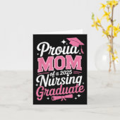 2025年誇りを持った看護大学院ナースのMom Cl カード (黄色い花)